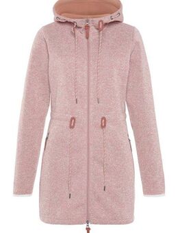 LASCANA Fleecejacke mit Kapuze