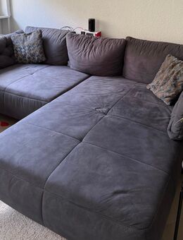 Graues Ecksofa Möbel Ehrmann - Mainz