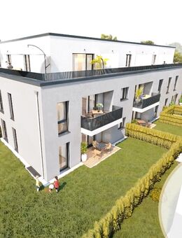 2-Zimmer-Penthouse mit Dachterrasse I Neubau I Aufzug I provisionsfrei - Hattersheim (Main)