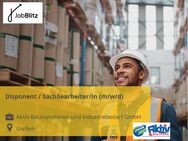 Disponent / Sachbearbeiter/in (m/w/d) - Gießen