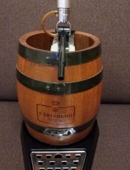 Karlsberg Bier Holzfass / Zapfanlage aus den 70´er Jahren - Essen