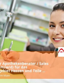 Regionaler Apothekenberater / Sales Manager (m/w/d) für das Vertriebsgebiet Hessen und Teile von Rheinland-Pfalz - Frankfurt (Main)