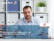 kaufmännischer Mitarbeiter der Geschäftsleitung (m/w/d) - Göppingen