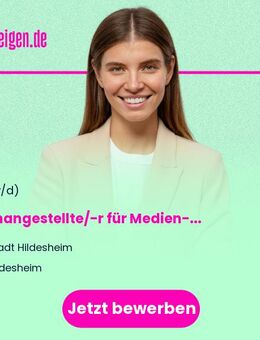 Fachangestellte/-r für Medien- und Informationsdienste, Fachrichtung Bibliothek (m/w/d) - Hildesheim