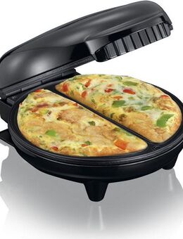 MELISSA Omelette-Maker 16250086, 750 W, gleichzeitige Zubereitung von zwei identischen Omeletts