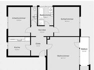 3-Zimmer-Wohnung mit Balkon, Garage, EBK - Erstbezug nach Renovierung - Titisee-Neustadt