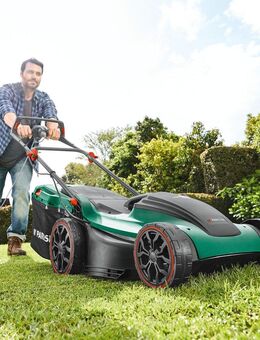 PARKSIDE Elektro-Rasenmäher »PRM 1800 A2«, Schnittbreite 44 cm, Fangsack 55 l Gartenarbeit - Wuppertal