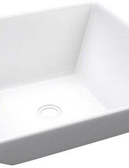 Marwell Aufsatzwaschbecken FLORA, 42x42x13 cm, mit Pop-up-Ablaufventil