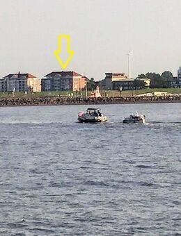 Wohnen mit 365 Tagen Seesicht / Sicht auf den Welt-Schifffahrtsweg! - Cuxhaven