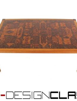 wie neu! TRANEKAER Danish Vintage Mosaik Couchtisch Rolf Middelboe - Hamminkeln Zentrum