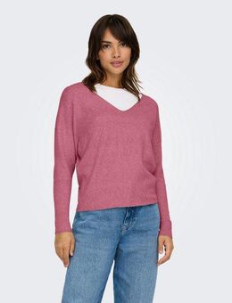ONLY V-Ausschnitt-Pullover ONLRICA LIFE L/S V-NECK PULLO KNT NOOS