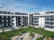 verfügbar ab August 2024: helle 2-Zimmer Dachgeschoss-Neubau-Wohnung mit großer Loggia - Unterhaching