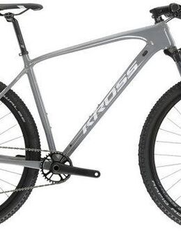 Kross Mountainbike KROSS MTB Hardtail Level 8.0 29" grau 12 Gänge, 12 Gang Shimano DEORE M6100 Schaltwerk, Kettenschaltung
