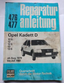 Reparaturanleitung Opel Kadett D von Bücheli - Groß Bieberau