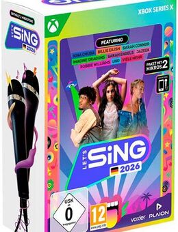Let’s Sing 2026 German Version (2 Mics) Xbox Series X