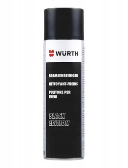 WÜRTH WURTH BREMSENREINIGER Stark 600ML Black Edition 5988108766 - Wuppertal