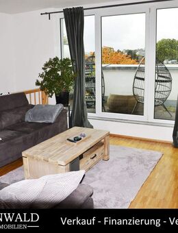 Moderne Maisonette-Wohnung mit Dachterrasse, Einbauküche und zwei Bädern - Aachen