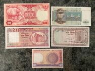 Banknoten Indonesien, Bangladesh, Myanmar - Pfäffikon ZH