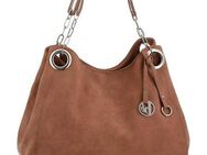 Bruno Banani Henkeltasche, mit Schmuckanhänger und silberfarbenen Details