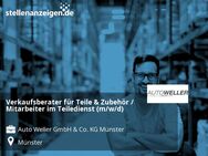 Verkaufsberater für Teile & Zubehör / Mitarbeiter im Teiledienst (m/w/d) - Münster