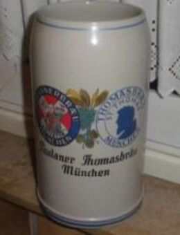 Paulaner Thomas Brauerei München Bayern Drei Liter Bierkrug Steingut Selten - Bottrop