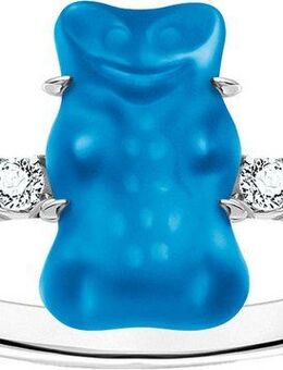 THOMAS SABO Fingerring THOMAS SABO x HARIBO Schmuck: Ring mit Goldbär, mit Kristallglas, Zirkonia (synth)