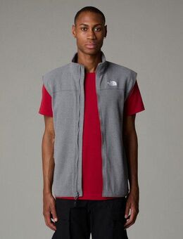 The North Face Fleeceweste 100 Glacier Weste für Herren mit klassischer Label-Stickerei am Schlüsselbein