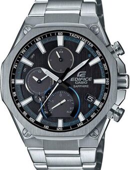 CASIO EDIFICE EQB-1100D-1AER Smartwatch, Solaruhr, Armbanduhr, Herrenuhr,Bluetooth, Edelstahlarmband,Saphirglas