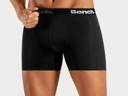Bench. Langer Boxer Boxershorts für Herren (Packung, 4-St) Unterhosen mit Logoschriftzug im Bund
