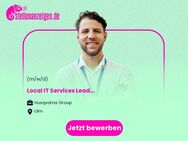 Local IT Services Lead (m/w/d) - Ulm