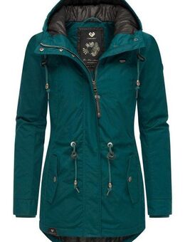 Ragwear Winterjacke Monadis Black Label stylischer Winterparka für die kalte Jahreszeit