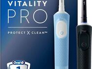 Oral-B Elektrische Zahnbürste Vitality Pro Doppelpack, Aufsteckbürsten: 2 St., Indikator-Borsten