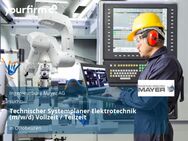 Technischer Systemplaner Elektrotechnik (m/w/d) Vollzeit / Teilzeit - Ottobeuren