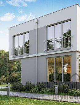 Schöner Wohnen geht nicht, mit neuer Flachdach-Villa als Doppelhaushälfte in Nürnberg - Nürnberg