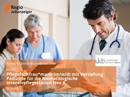 Pflegefachfrau*mann (m/w/d) mit Vertiefung Pädiatrie für die Neonatologische Intensivpflegestation Neo A - Bonn