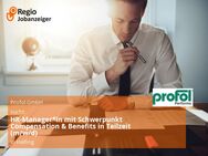 HR-Manager*in mit Schwerpunkt Compensation & Benefits in Teilzeit (m/w/d) - Halfing
