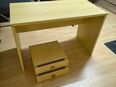 Schreibtisch Kiefer, 110 cm breit, 74 hoch, 55 tief in 89346