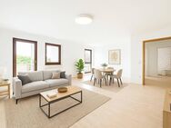 Komfortables Wohnen für jede Lebensphase - Helle Erdgeschosswohnung mit Loggia und Einbauküche - Großhabersdorf