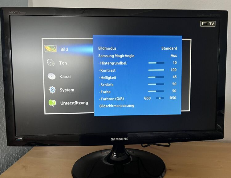 LED-Fernseher Samsung 24 Zoll / 60 cm Bildschirmdiagonale - Sickte