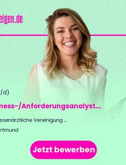 Business-/Anforderungsanalyst (m/w/d) - Dortmund