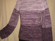 Stylisch * ausgefallen * Original Vintage * Rollkragen * Strick * Pullover "H&M" Gr. 34- 38/ XS- S * violett - lila * Melange * - Riedlingen