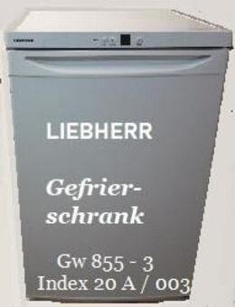 LIEBHERR Gefrierschrank Gw 855 - 3 - Nürnberg