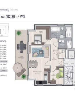 Neubau Erstbezug! Traumhafte 3 Zimmer Wohnung mit 200 qm Süd/West Garten - München