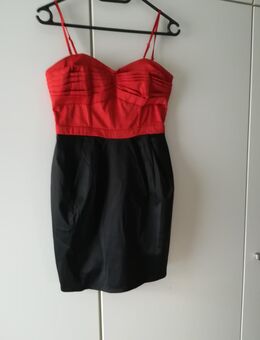H+M Abendkleid Gr. 38 rot / schwarz - Hamburg