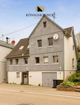 REDUZIERT! Einfamilienhaus mit Komfort, Garten, Garage und Terrasse! - Weissach (Tal)