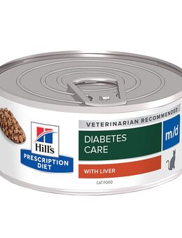 Hill's Prescription Diet m/d Diabetes Care - Sparpaket: 24 x 156 g