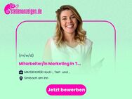 Mitarbeiter/in Marketing (m/w/d) in Teilzeit - Simbach (Inn)