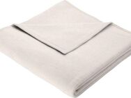 Wohndecke Cotton Home, Biederlack, im Uni Design, Kuscheldecke