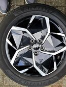 4x Original Hyundai Ioniq5 Felgen mit Reifen zu verkaufen. in 27243