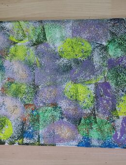 Selbstgemaltes Bild III - Hof